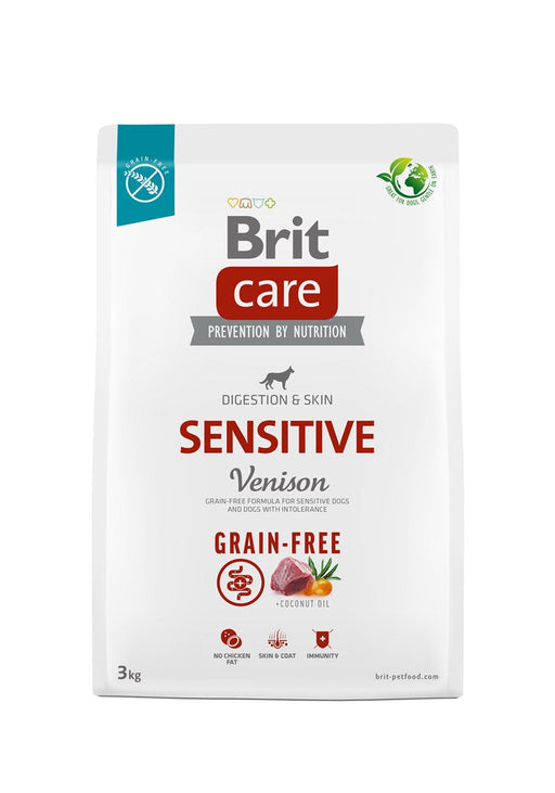 BRIT Care Grain-free Sensitive Venison 3kg dog - Dry foodDLP-KAS<<<For the dogDLP<<<ActionPL