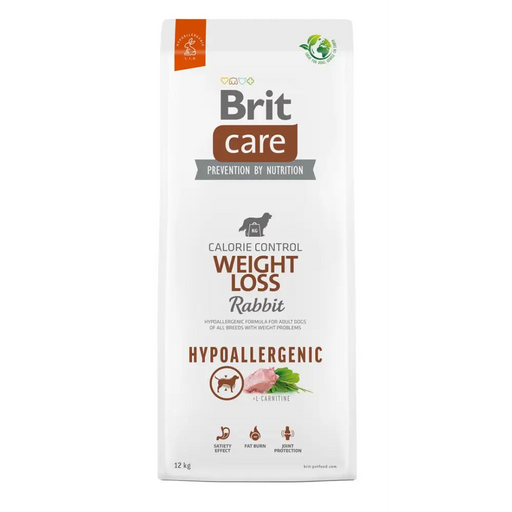 BRIT Care Hypoallergenic Adult Weight Loss Rabbit - dry dog food - 12 kg - Dry foodDLP-KAS<<<For the dogDLP<<<ActionPL