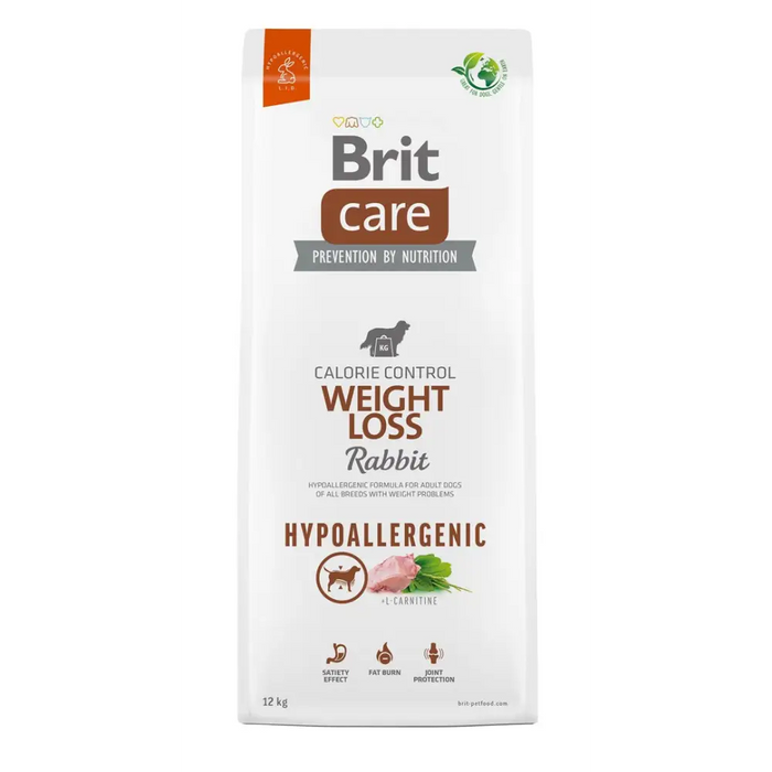BRIT Care Hypoallergenic Adult Weight Loss Rabbit - dry dog food - 12 kg - Dry foodDLP-KAS<<<For the dogDLP<<<ActionPL