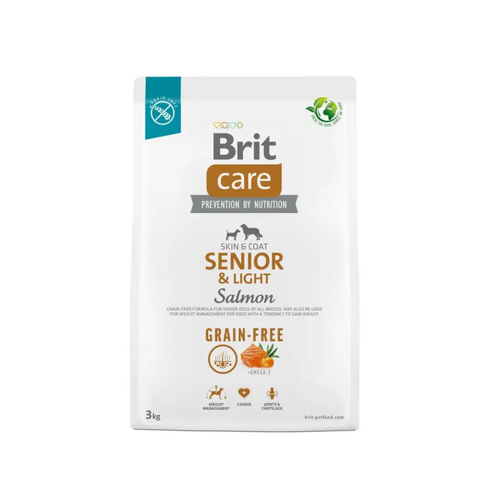 BRIT Care Senior&Light Salmon - dry dog food - 3 kg - Dry foodDLP-KAS<<<For the dogDLP<<<ActionPL