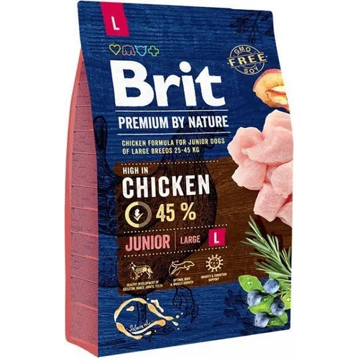 BRIT Premium by Nature Junior Large Chicken - dry dog food - 3 kg - Dry foodDLP-KAS<<<For the dogDLP<<<ActionPL