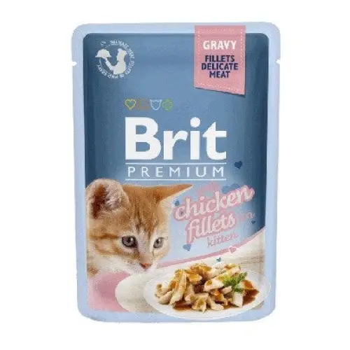 BRIT Premium with Chicken Fillets - wet cat food - 85g - Wet foodDLK-KAM<<<For the catDLK<<<ActionPL