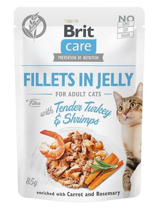 BRIT Care Fillets in Jelly Flavour Box- wet cat food - 12 x 85g