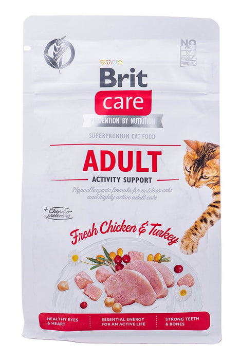 BRIT Care Grain Free Activity Support Adult - dry cat food - 400 g