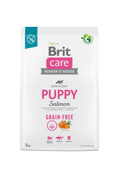 BRIT Care Puppy Salmon - dry dog food - 3 kg