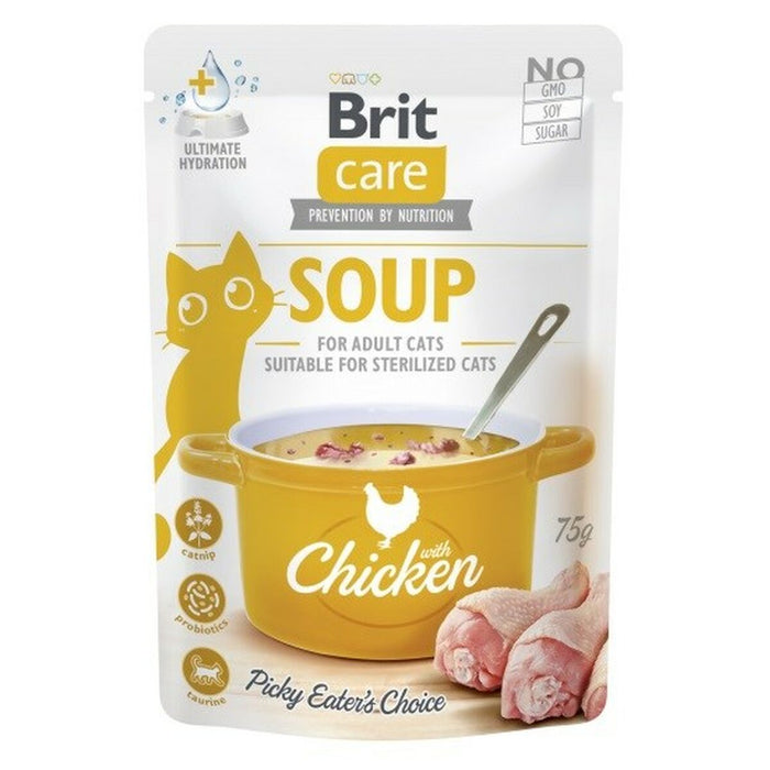 Snack for Cats Brit Care Soup Chicken