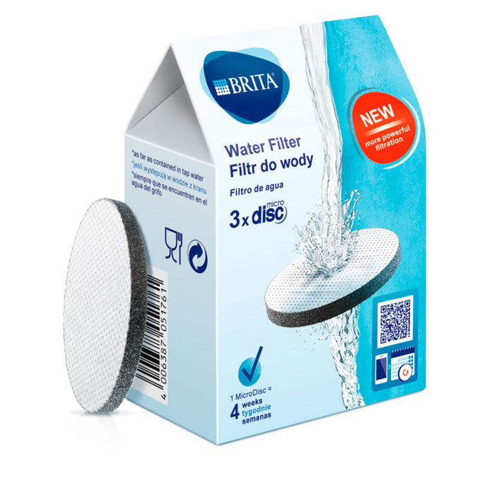 FILTER DISCS MICRODISC 3 PCS IN BRITA PACKAGING