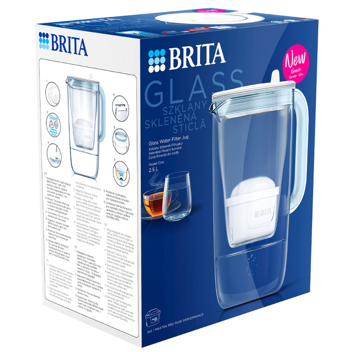 FILTERING JUG GLASS 2.5 L BRITA MAXTRA PRO
