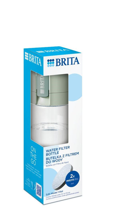Brita Vital green 2-disc filter bottle