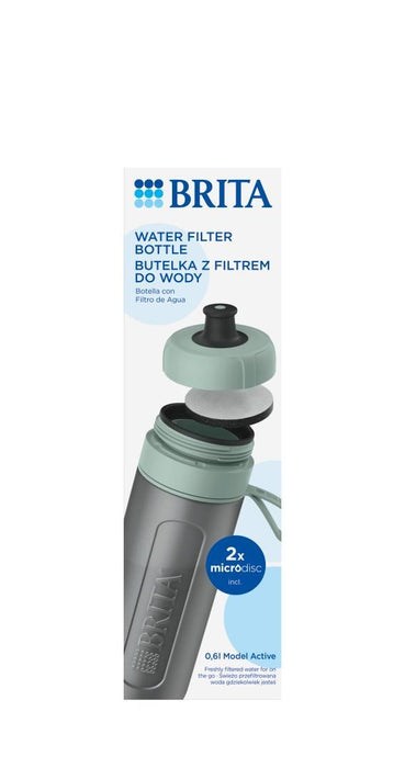 Brita Active green 2-disc filter bottle