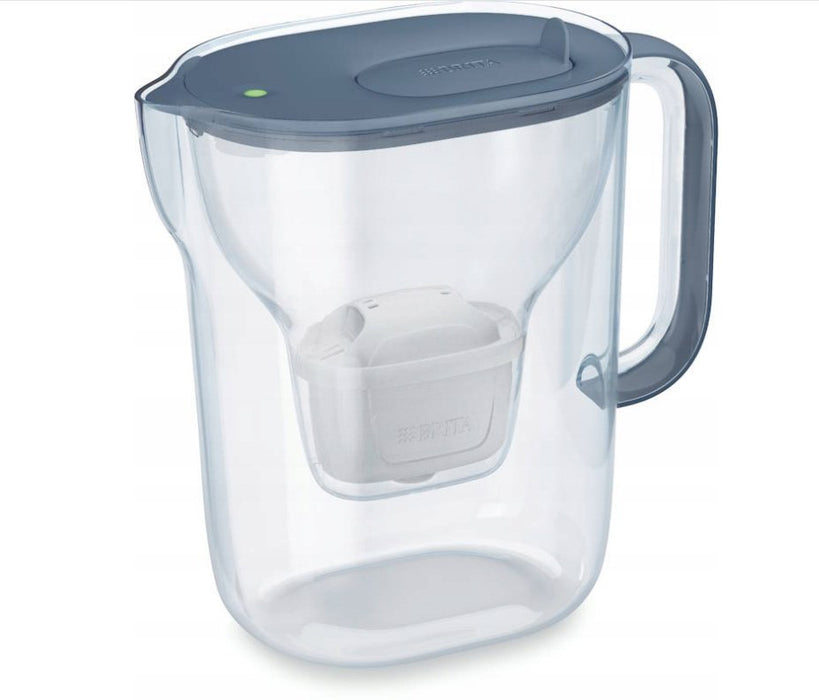BRITA Style ESSENTIAL XL Water Filter Jug (Dark Blue) + 3 x MX Pro Pure Performance Filters