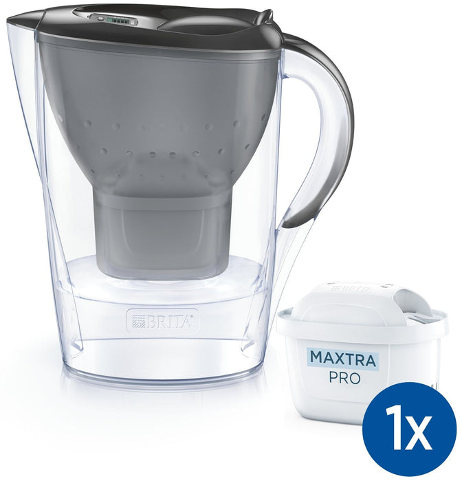 Brita Marella+1 Maxtra Pro PP filter jug (2.4 l; graphite)
