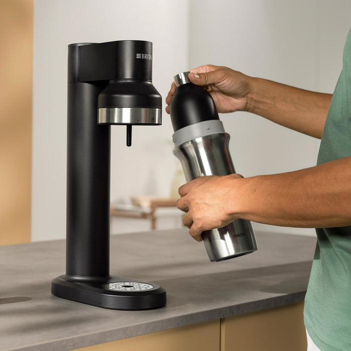 Brita sodaTRIO bottle (1 l; black)
