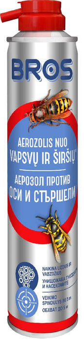 BROS WASP AND HORNETS SPRAY 600ML