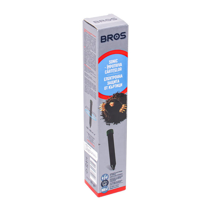ELECTRONIC DEVICE AGAINST UNDERGROUND RODENTS AND MOLE BROS