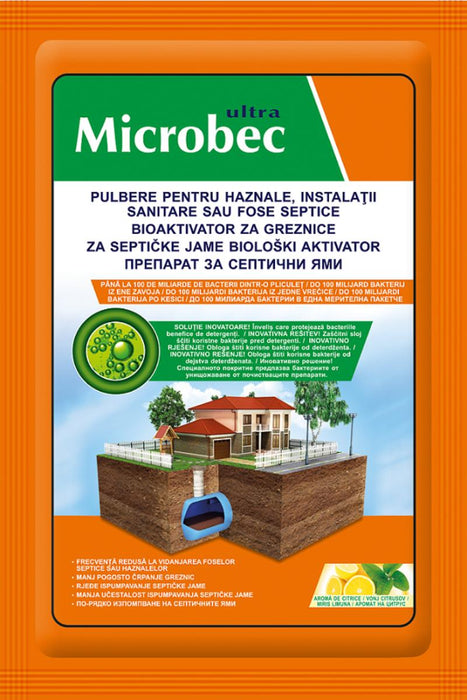 PREPARATION FOR SEPTIC TANKS MICROBEC