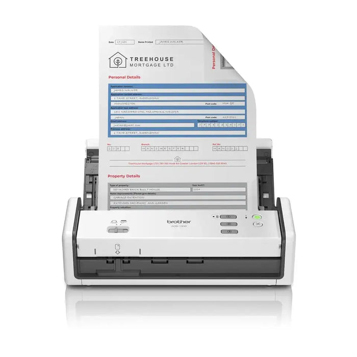 Brother ADS-1300 Document Scanner - Настолни скенери<<<BROTHER скенери<<<BROTHER<<<PolyComp&&&Документни