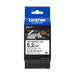 Brother HSe-211E 5.2mm Black on White Heat Shrink Tape - Консумативи за етикетни принтери<<<BROTHER