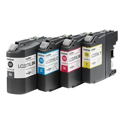 BROTHER LC-227XL ink cartridge black and tri-colour high capacity 1-pack blister without alarm - Мастила и Мастилени