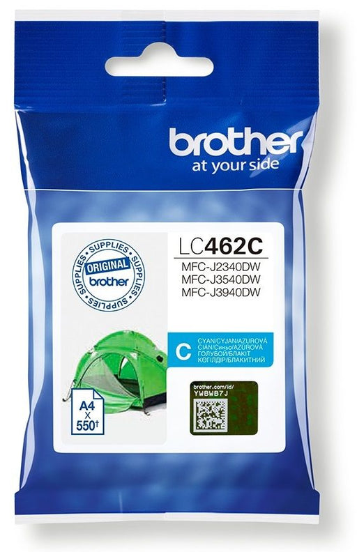Brother LC462C Cyan Ink Cartridge for MFC-J2340DW/J3540DW/J3940DW - Консумативи за мастилоструйни устройства<<<BROTHER