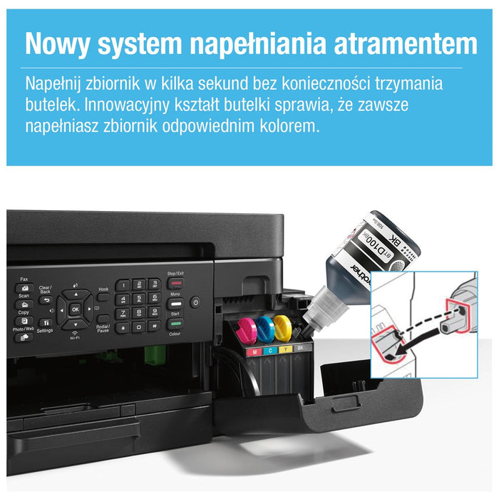 Brother MFC-T930DW multifunction inkjet printer/copier/scanner - Inkjet MFDsPER-WAK<<<Input / Output