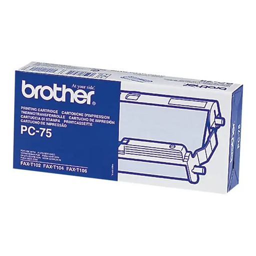 BROTHER PC-75 ribbon cassette black 144 pages 1-pack - Ленти за матричен принетр<<<Консумативи - Матричен