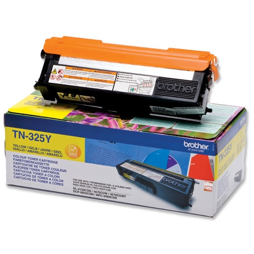 Brother TN-325Y Toner Cartridge High Yield - Консумативи за лазерни устройства<<<BROTHER