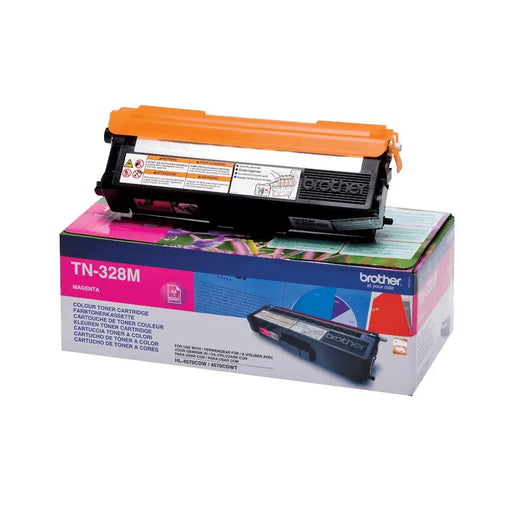 Brother TN-328M toner cartridge 1 pc(s) Original Magenta - Тонери<<<Консумативи - Лазер<<<Печат Сканиране и