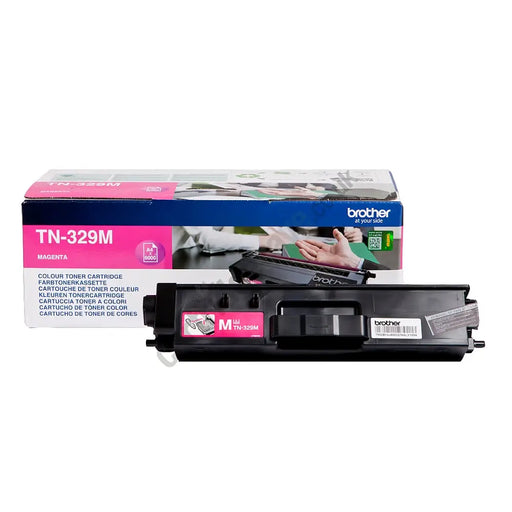 BROTHER TN-329M toner cartridge magenta extra high capacity 6.000 pages 1-pack - Тонери<<<Консумативи - Лазер<<<Печат
