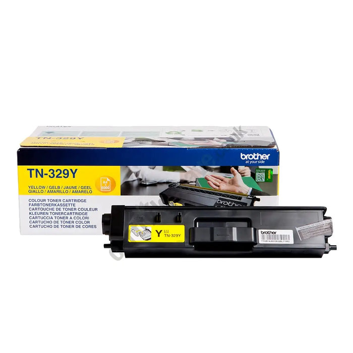 BROTHER TN-329Y toner cartridge yellow extra high capacity 6.000 pages 1-pack - Тонери<<<Консумативи - Лазер<<<Печат