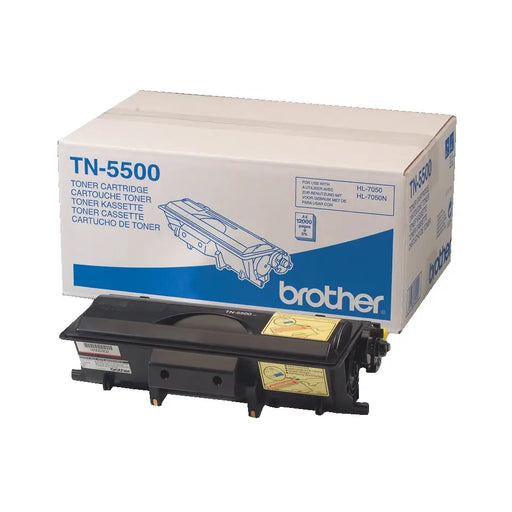 BROTHER TN5500 toner cartridge black standard capacity 12.000 pages 1-pack - Тонери<<<Консумативи - Лазер<<<Печат