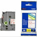 Brother TZe-132 Tape Red on Clear Laminated 12mm 8m - Eco - Консумативи за етикетни принтери<<<BROTHER