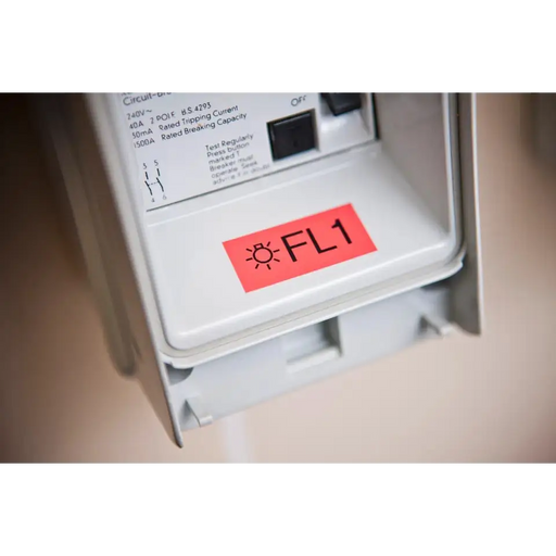 Brother TZe-451 Tape Black on Red Laminated 24mm 8 m - Eco - Консумативи за етикетни принтери<<<BROTHER