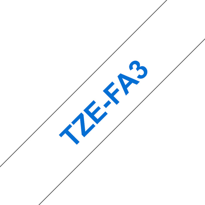 TEXTILE TAPE 12MM WHITE 3M BROTHER TZE-FA3