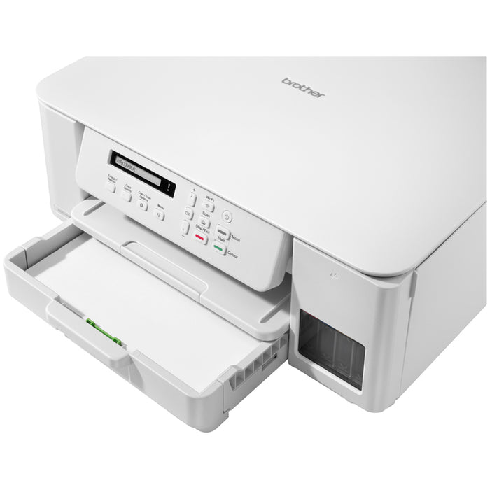 BROTHER DCPT536DWYJ1 Color Inkjet A4 MFP Ink Tank System Duplex 16/9ipm Wireless AirPrint White