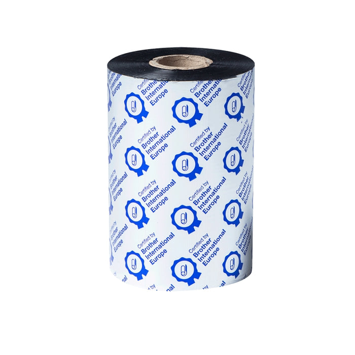 Brother Premium Wax black 110mm x 600m (PK OF 6)