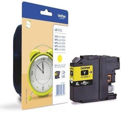 Brother LC-125 XL Yellow Ink Cartridge for MFC-J4510DW