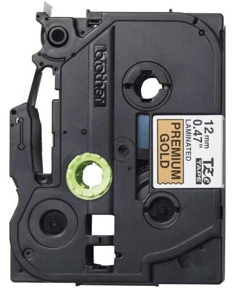 BROTHER TZEPR831 Tape cassettes 6-12 mm bandwidth Premium gold black