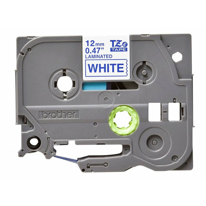 Brother TZe-233 Tape Blue on White, Laminated, 12mm, 8m - Eco
