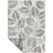 BRUSSELS CARPET 120X170 CM GRAY LEAVES CREAM - Килими<<<Килими<<<Мебели и