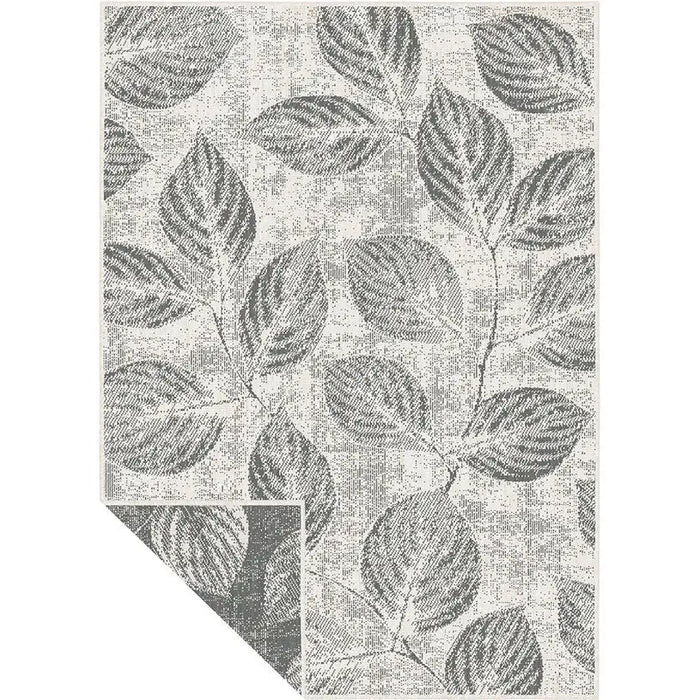BRUSSELS CARPET 80X150 CM GRAY LEAVES CREAM - Килими<<<Килими<<<Мебели и