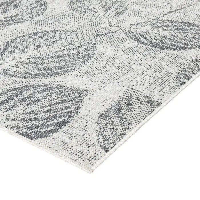 BRUSSELS CARPET 80X150 CM GRAY LEAVES CREAM - Килими<<<Килими<<<Мебели и