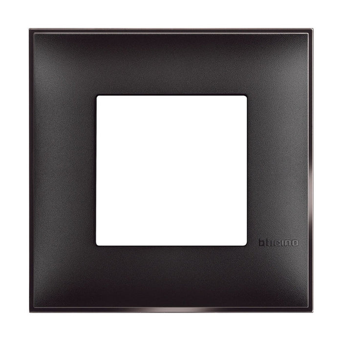 FRAME SINGLE BLACK SATIN BTICINO CLASSIA