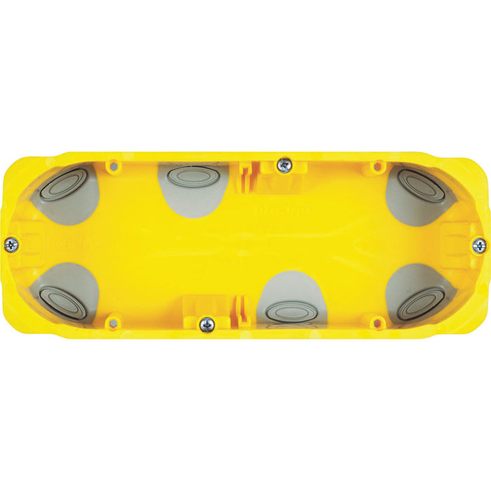 BTICINO ITALIAN STANDARD SIX MODULAR BRACKET FOR PLASTERBOARD