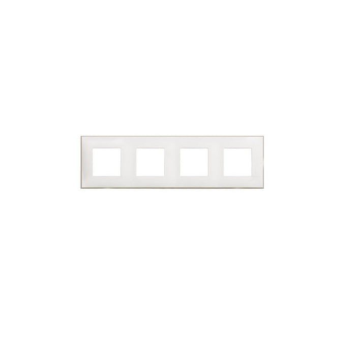 QUAD FRAME R4802M4WS CLASSIA LEGRAND - WHITE SATIN