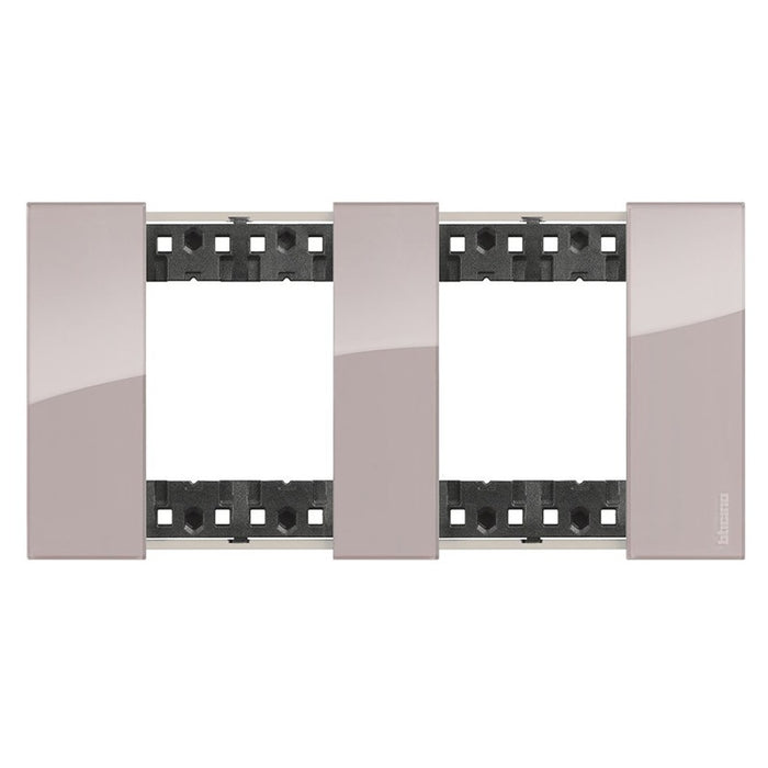 DOUBLE FRAME KA4802M2DM LIVING NOW BITICINO - AURA