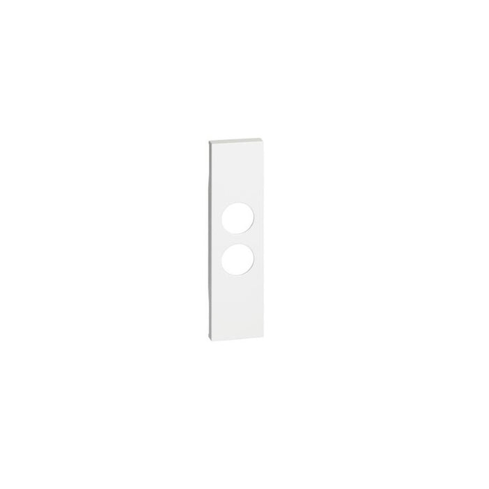 SINGLE MODULE FACE PANEL LN KW09 DTV-SAT LIVING NOW BTICINO - WHITE