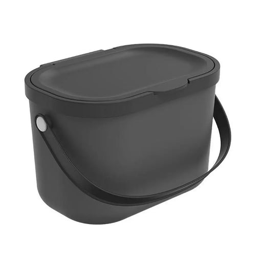 Bucket container Rotho Anthracite Recycled plastic - Купички за храна и вода<<<Домашни Животни<<<Дом