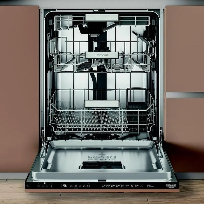 Built-in dishwasher Hotpoint-Ariston H8I HP42 L*** 14 sets C 600 W mm - Съдомиялни машини<<<Уреди за