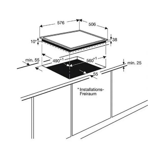 Built-in hob AEG HK634021XB - Стъклокерамични плотове<<<Плотове за вграждане<<<Уреди за